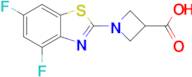 1-(4,6-Difluorobenzo[d]thiazol-2-yl)azetidine-3-carboxylic acid