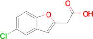 2-(5-Chlorobenzofuran-2-yl)acetic acid