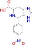 4-(4-Nitrophenyl)-4,5,6,7-tetrahydro-3h-imidazo[4,5-c]pyridine-6-carboxylic acid