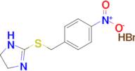 2-((4-Nitrobenzyl)thio)-4,5-dihydro-1h-imidazole hydrobromide