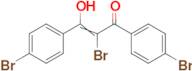 2-bromo-1,3-bis(4-bromophenyl)-3-hydroxyprop-2-en-1-one