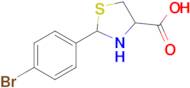 2-(4-Bromophenyl)thiazolidine-4-carboxylic acid