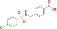 4-(((4-Chlorophenyl)sulfonamido)methyl)benzoic acid