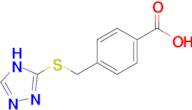 4-[(4H-1,2,4-triazol-3-ylsulfanyl)methyl]benzoic acid