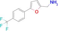 (5-(4-(Trifluoromethyl)phenyl)furan-2-yl)methanamine