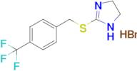 2-((4-(Trifluoromethyl)benzyl)thio)-4,5-dihydro-1h-imidazole hydrobromide