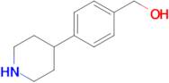 (4-(Piperidin-4-yl)phenyl)methanol