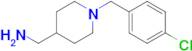 (1-(4-Chlorobenzyl)piperidin-4-yl)methanamine