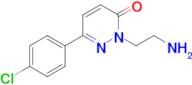 2-(2-Aminoethyl)-6-(4-chlorophenyl)pyridazin-3(2h)-one