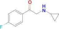 2-(Cyclopropylamino)-1-(4-fluorophenyl)ethan-1-one