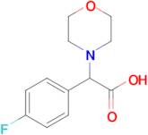 2-(4-Fluorophenyl)-2-morpholinoacetic acid