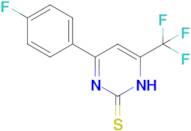 4-(4-fluorophenyl)-6-(trifluoromethyl)-1,2-dihydropyrimidine-2-thione