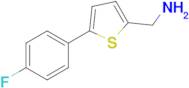 (5-(4-Fluorophenyl)thiophen-2-yl)methanamine