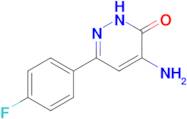 4-amino-6-(4-fluorophenyl)-2,3-dihydropyridazin-3-one