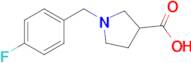 1-(4-Fluorobenzyl)pyrrolidine-3-carboxylic acid