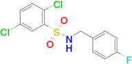 2,5-Dichloro-N-(4-fluorobenzyl)benzenesulfonamide