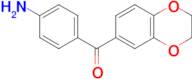 (4-Aminophenyl)(2,3-dihydrobenzo[b][1,4]dioxin-6-yl)methanone