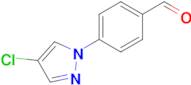 4-(4-Chloro-1h-pyrazol-1-yl)benzaldehyde