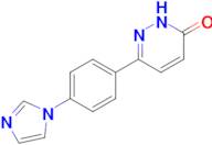 6-[4-(1H-imidazol-1-yl)phenyl]-2,3-dihydropyridazin-3-one