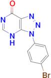 3-(4-bromophenyl)-3H,4H,7H-[1,2,3]triazolo[4,5-d]pyrimidin-7-one