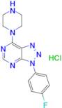 3-(4-Fluorophenyl)-7-(piperazin-1-yl)-3h-[1,2,3]triazolo[4,5-d]pyrimidine hydrochloride