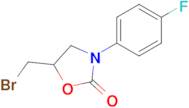 5-(Bromomethyl)-3-(4-fluorophenyl)oxazolidin-2-one