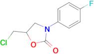 5-(Chloromethyl)-3-(4-fluorophenyl)oxazolidin-2-one