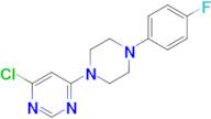 4-Chloro-6-(4-(4-fluorophenyl)piperazin-1-yl)pyrimidine