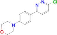 4-(4-(6-Chloropyridazin-3-yl)phenyl)morpholine