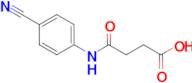 4-((4-Cyanophenyl)amino)-4-oxobutanoic acid