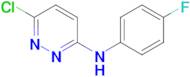 6-Chloro-N-(4-fluorophenyl)pyridazin-3-amine