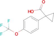 1-(4-(Trifluoromethoxy)phenyl)cyclopropane-1-carboxylic acid