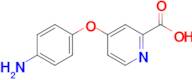 4-(4-Aminophenoxy)picolinic acid