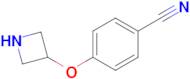 4-(Azetidin-3-yloxy)benzonitrile