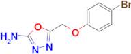 5-[(4-bromophenoxy)methyl]-1,3,4-oxadiazol-2-amine