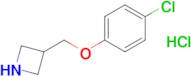 3-((4-Chlorophenoxy)methyl)azetidine hydrochloride