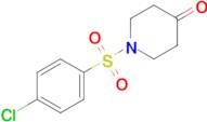 1-((4-Chlorophenyl)sulfonyl)piperidin-4-one