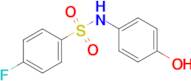 4-Fluoro-N-(4-hydroxyphenyl)benzenesulfonamide