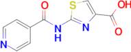 2-(Isonicotinamido)thiazole-4-carboxylic acid