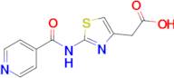 2-(2-(Isonicotinamido)thiazol-4-yl)acetic acid