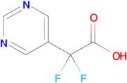 2,2-Difluoro-2-(pyrimidin-5-yl)acetic acid