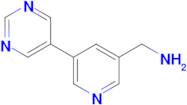 (5-(Pyrimidin-5-yl)pyridin-3-yl)methanamine