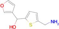 (5-(Aminomethyl)thiophen-2-yl)(furan-3-yl)methanol