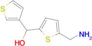 (5-(Aminomethyl)thiophen-2-yl)(thiophen-3-yl)methanol