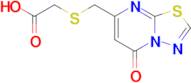 2-(((5-Oxo-5h-[1,3,4]thiadiazolo[3,2-a]pyrimidin-7-yl)methyl)thio)acetic acid