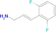 (E)-3-(2,6-Difluorophenyl)prop-2-en-1-amine