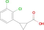 2-(2,3-Dichlorophenyl)cyclopropane-1-carboxylic acid