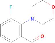 3-Fluoro-2-morpholinobenzaldehyde