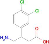 4-Amino-3-(3,4-dichlorophenyl)butanoic acid