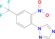 1-(2-Nitro-4-(trifluoromethyl)phenyl)-1h-1,2,4-triazole